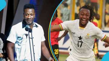 Asamoah Gyan advises Antoine Semenyo after he revealed that he was his role model