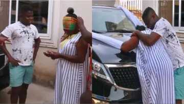Ghanaian vlogger Wode Maya buys mum new car as Christmas Gift in video