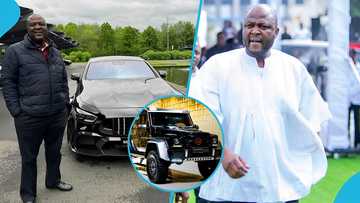 Ibrahim Mahama flaunts Mercedes-Benz G63 AMG 6x6 during visit to the Volta Region