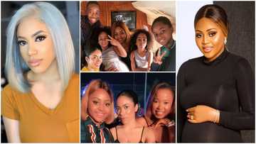 "I love you mami" - Regina Daniels' grown-up step-daughter praises her with photos together