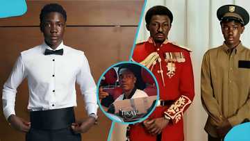 Cheddar's son Goddy Bediako storms Supercar Spectacle event with luxury car in rare public appearance, video