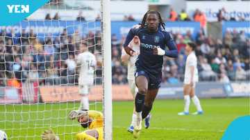 Ghana striker scores as Coventry City thump Swansea City