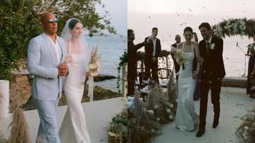Vin Diesel walks Paul Walker's daughter Meadow down the aisle at her wedding