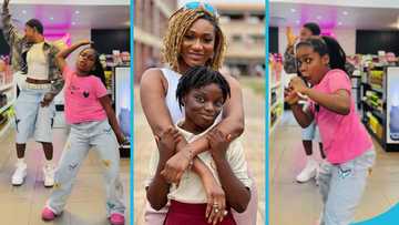 Agradaa's daughter Rihanna dances to Wendy Shay's Crazy Love: "She wants to be her goddaughter"