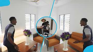 The breathtaking interior of the new home MrBeast gifted two Ghanaian teachers