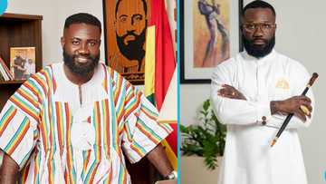 Ghanaian media personality Okatakyie Afrifa Mensah donates borehole to residents of Agona