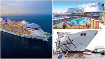 What if it sinks? Photos of world's biggest cruise ship with capacity to take over 9,000 people go viral