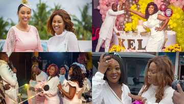 18 beautiful photos & videos from Victoria Lebene's star-studded naming ceremony for her daughter