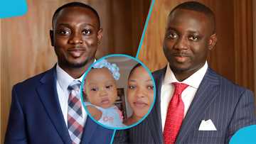 Photo of Samuel Aboagye's widow and baby breaks heart on social media