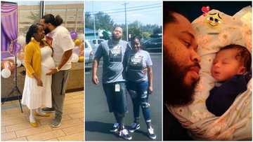 I didn't know what life was until you were born - Father rejoices as wife gives birth after 17yrs