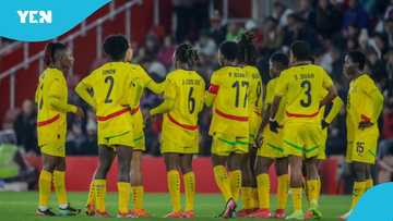 Female presenter collapses on live TV during Black Queens vs England friendly