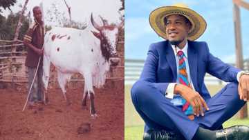 From cowboy to top Ghanaian journalist; Umaru Sanda shares inspiring throwback photos