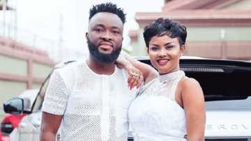 Hajia and Alhaji - Fans scream as McBrown and her husband step out in Muslim fashion (photo)