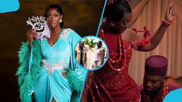 Actor Jeffrey Nortey publicly mourns as his on-screen love interest Regina Van-Helvert gets married