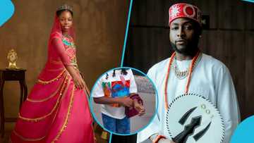 Davido buys $8,000 Christian Dior bag for his pretty daughter Imade in viral video