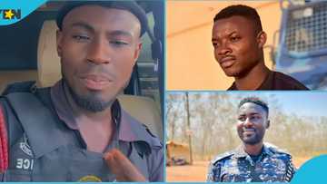 Binduru: Police officer prays to God for protection, video evokes sorrow