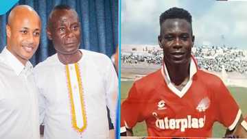 Ex-Ghanaian midfielder Ntow Gyan says he is 50 years but his firstborn is 47-year-old: "How is that possible?"