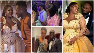 Star-studded: Videos of how the top celebs graced Tracey Boakye's grand wedding reception