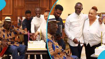 Kufuor celebrates son Edward on 56th birthday in warm gathering at Peduase: “I am still his little boy”