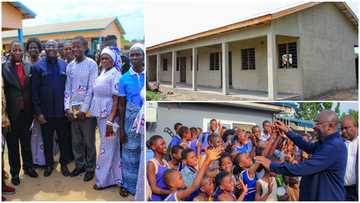 Presby Church commends Vice President Mahamudu Bawumia for donating school building to them