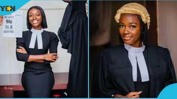 22-year-old lady becomes Ghana's youngest lawyer, peeps celebrate her