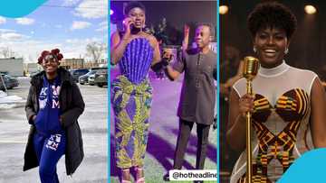 Afua Asantewaa's husband reportedly responds after she claimed they were separated, video stirs reactions