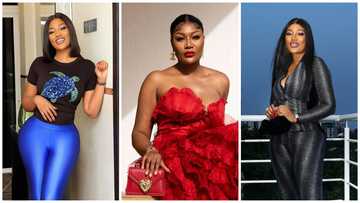 Sandra Ankobiah stuns in plush red gown on birthday, Stonebwoy, Berla Mundi, Beverly Afaglo celebrate her