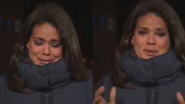 CNN reporter Sara Sidner breaks down, cries live on air: "It's just not okay"