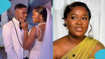 Ghanaian bride receives dollar bundle minutes to wedding, shares touching love journey