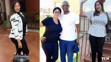 Kalsoume Sinari surprises Ghanaians with twins in adorable photo; congratulatory messages flow from celebs, others