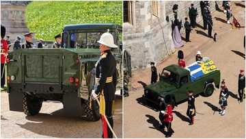 Prince Philip: Duke of Edinburgh's body carried on a Land Rover he designed