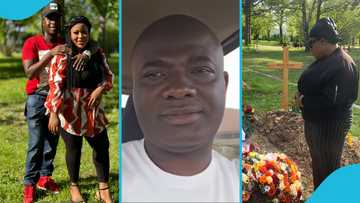Adwenpahene’s wife details how Appiah Stadium has supported her since her husband’s painful death, video