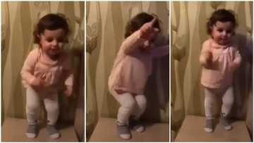 Reactions as video of baby dancing to this popular song blows up social media