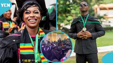Sunyani Technical students turn graduation ceremony into a memorable bash