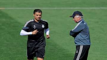 Ronaldo’s girlfriend mocks Carlo Ancelotti over his comment that he doesn't deed him at Real Madrid