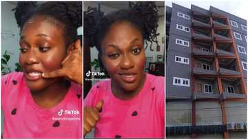 Ghanaian lady cries out after landlord evicted her younger sister from her apartment