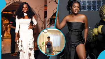 Sammy Kuffour's baby mama Charlotte Derban has set a new hairstyle trend with her new look