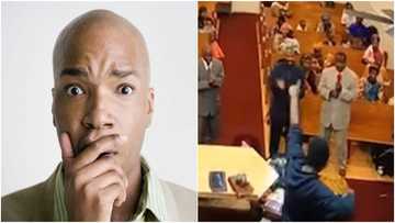 Police hail pastor for tackling gunman who attacked church, many react to video