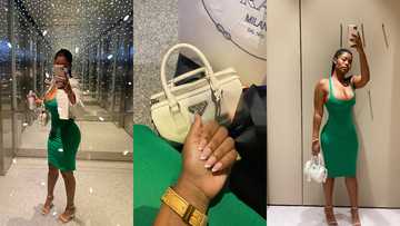 Beautiful single lady forgets all the men; takes herself on plush date in photos
