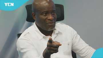 Flowerpot incident: Titus-Glover gives banana seller GH¢5K after breaking her table