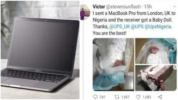 I sent a MacBook Pro to Africa only for the person to receive a baby doll instead - UK based man