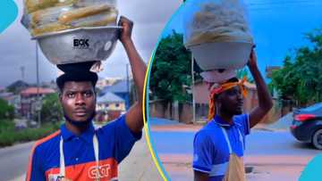 Ghanaian man who sells boiled corn inspires many, adopts TikTok as a medium to advertise business