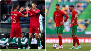Confusion as Man United star begs Ronaldo to leave free-kicks for him over penalties