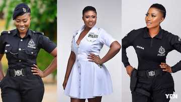 Beautiful Ghanaian policewoman celebrates 12th anniversary as an officer; drops fabulous photos
