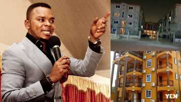 Obinim flaunts his plush 170-room and 96-room mansions in latest video