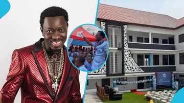 Michael Blackson celebrates the first anniversary of his school, The Michael Blackson Academy