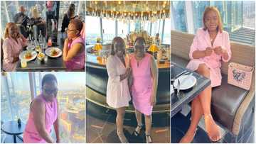 Young Lady Takes Mum Out for Dinner, Adorable Photos Light Up Social Media