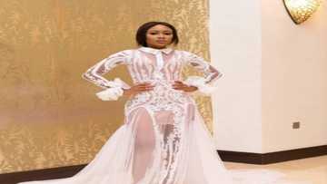 Ghanaians react as Nana Ama McBrown finally grants Rosemond Brown's heart desire as they pose in latest beautiful photo