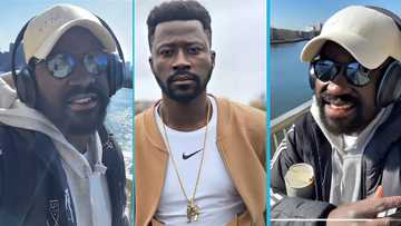 Rapper Asem turns commentator, rants about football while jogging on the street abroad