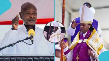 “I never paid attention”: President Museveni gets emotional as daughter is ordained bishop